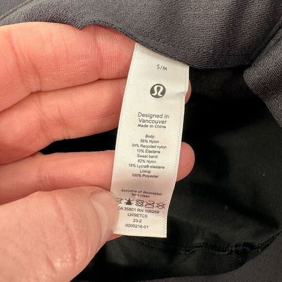 Lululemon Women\'s Wide Brim Bucket‎ Hat Black Small Medium main image 4